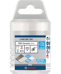 Алмазні свердла Dry Speed для кераміки 45 x 35 мм BOSCH, фото  | SNABZHENIE.com.ua