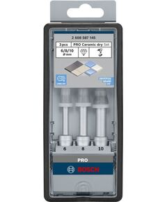 Набор алмазных сверл Bosch 6-10 мм для керамики Robust Line Easy Dry, фото  | SNABZHENIE.com.ua