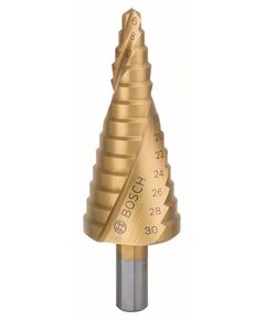 Східчасті свердла HSS-TiN 6-30 мм, 10,0 мм, 93,5 мм - BOSCH, фото  | SNABZHENIE.com.ua