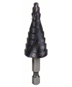 Сходчатые сверла HSS-AlTiN 4-20 мм, 70,5 мм - BOSCH 2608588070, фото  | SNABZHENIE.com.ua