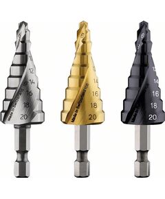 Східчасті свердла HSS-TiN 4-20 мм, 70,5 мм, BOSCH, фото  | SNABZHENIE.com.ua