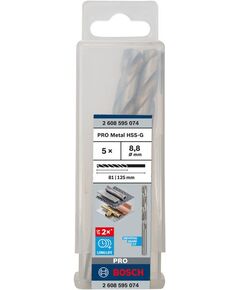 Свердло по металлу HSS-G 8,8x81 мм, DIN 338, BOSCH 2608595074, фото  | SNABZHENIE.com.ua