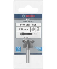 Зенкеры конусные 20 мм, M10, 45 мм, 8 мм - BOSCH 2608596373, фото  | SNABZHENIE.com.ua