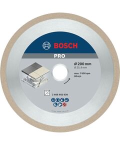 Алмазный диск Bosch Best for Ceramic 200x25,4 мм, 10 зубьев, фото  | SNABZHENIE.com.ua