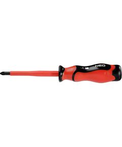 Отвертка PZ0 диэлектрическая 60 мм, 1000 В, NEO tools, фото  | SNABZHENIE.com.ua