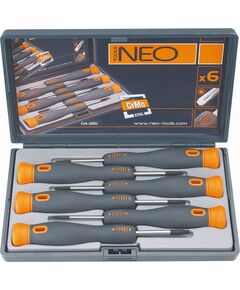 Викрутка прецизійна NEO 04-226, набір 6 шт, CrMo, фото  | SNABZHENIE.com.ua
