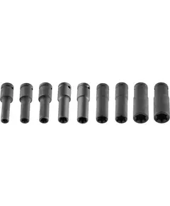 Головки сменные ударные 1/2", E10-E24 мм, набор 9 шт, CrMo NEO (12-110), фото  | SNABZHENIE.com.ua