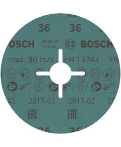 Шлифовальный круг R780 125x22,23 мм G36 BOSCH для металла и Inox, фото  | SNABZHENIE.com.ua