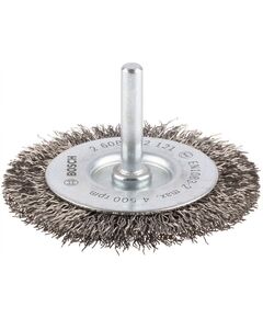 Дискова щітка з хвилястим дротом, нержавіюча сталь, 70 x 0,3 мм BOSCH, фото  | SNABZHENIE.com.ua