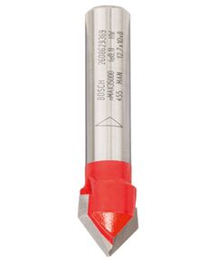 Фреза V-образная Bosch Expert для дерева, 8 мм, D 12,7 мм, 90°, фото  | SNABZHENIE.com.ua