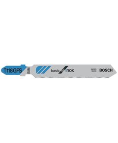 Лобзиковая пилка T 118 GFS Basic для Inox от BOSCH, фото  | SNABZHENIE.com.ua