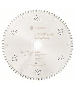 Пильный диск BOSCH Top Precision 254x30 мм, 80 зубьев для многоматериалов, фото  | SNABZHENIE.com.ua