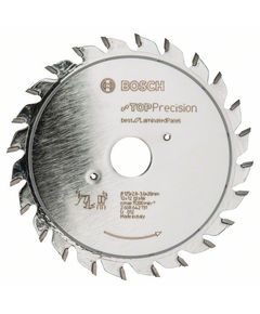 Диск Top Precision 125x20x2.8-3.6 мм, 12+12 для ламінованих панелей BOSCH, фото  | SNABZHENIE.com.ua