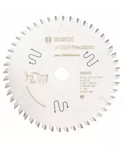 Пильный диск Top Precision Best for Multi Material 165 x 20 x 1,8 мм, 48 BOSCH, фото  | SNABZHENIE.com.ua