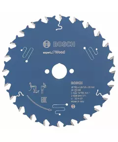 Пиляльний диск Expert for Wood 150 x 20 x 2,6 мм, 24 BOSCH, фото  | SNABZHENIE.com.ua