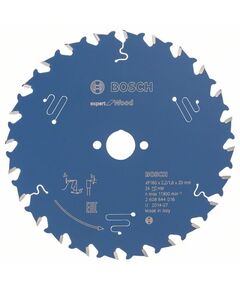 Пильний диск BOSCH Expert for Wood 160 мм, 24 зуба, 20 x 2,2 мм, фото  | SNABZHENIE.com.ua