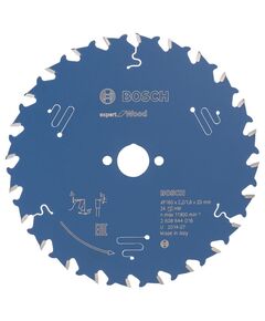 Пильний диск BOSCH Expert for Wood 160 мм, 24 зуба, 20 x 2,2 мм, фото  | SNABZHENIE.com.ua