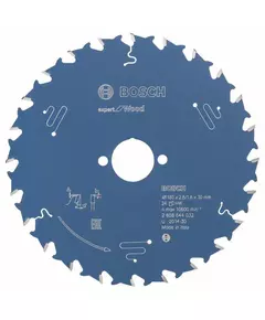 Пиляльний диск Expert for Wood 180 x 30 x 2,6 мм, 24 BOSCH, фото  | SNABZHENIE.com.ua