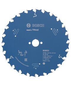 Пильний диск BOSCH Expert для дерева 190x20x2,6 мм, 24 зуба, фото  | SNABZHENIE.com.ua