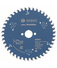 Пильный диск BOSCH Expert для алюминия 140x20x1,8 мм, 42 зуба, фото  | SNABZHENIE.com.ua