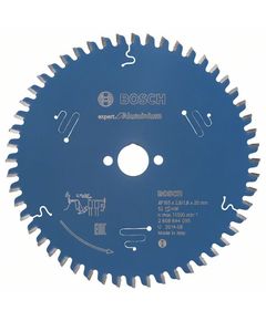 Пильний диск Bosch Expert для алюмінію 165x20x2,6 мм, 52 зубці, фото  | SNABZHENIE.com.ua