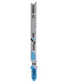 Полотно Bimetall T 118 BF Flexible для лобзиков BOSCH 2609256734, металл, фото  | SNABZHENIE.com.ua