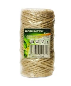 Шпагат джутовый GRUNTEK 1,5 мм, 50 м, фото  | SNABZHENIE.com.ua