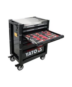 Шафа YATO на колесах с 7 ящиками для 157 инструментов, 977x725x480 мм, фото  | SNABZHENIE.com.ua