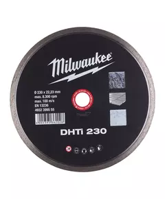 Алмазный диск DHTi 230 для керамической плитки MILWAUKEE, фото  | SNABZHENIE.com.ua