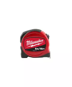 Рулетка MILWAUKEE SLIMLINE S5-16/25 5 м/16" 48227717, фото  | SNABZHENIE.com.ua