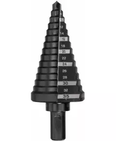 Сверло cтупенчатое Step Drill MILWAUKEE, ?6-35мм с шагом 2мм, фото  | SNABZHENIE.com.ua