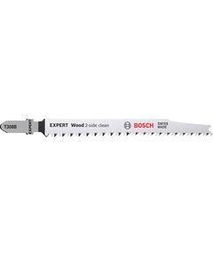 Полотна для лобзиков Bosch EXPERT 'Дерево 2-сторонняя чистота' T 308 B, 5 шт., фото  | SNABZHENIE.com.ua