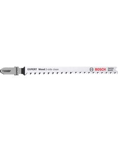 Полотна для лобзиків BOSCH EXPERT 'Дерево 2-стороннє чисте' T 308 BP, 5 шт., фото  | SNABZHENIE.com.ua