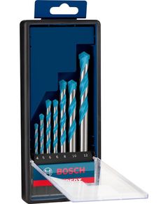 Набір свердел BOSCH EXPERT MultiConstruction CYL-9, 7 шт. 4-12 мм, фото  | SNABZHENIE.com.ua