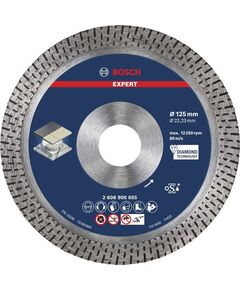 Алмазный отрезной круг BOSCH EXPERT HardCeramic 125x22,23 мм, фото  | SNABZHENIE.com.ua