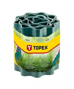 Стрічка бордюрна 15 см x 9 м TOPEX (15A501), фото  | SNABZHENIE.com.ua
