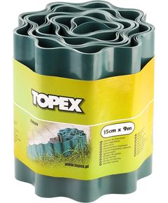 Бордюрная лента TOPEX 20 см x 9 м (15A502) для ландшафтного дизайна, фото  | SNABZHENIE.com.ua