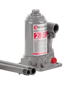 Домкрат INTERTOOL GT0031 2-тонный 2-х штоковый столбик, фото  | SNABZHENIE.com.ua