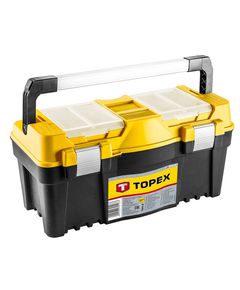 Ящик для инструментов TOPEX 22 с алюминиевой ручкой, фото  | SNABZHENIE.com.ua
