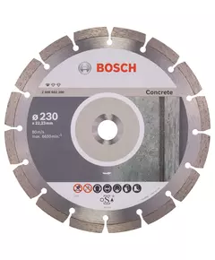 Алмазне відрізне коло 230 x 22,23 мм для обробки бетону Standard for Concrete BOSCH (2608602200), фото  | SNABZHENIE.com.ua