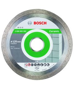 Алмазний відрізний круг 125 мм для кераміки BOSCH 2608602202, фото  | SNABZHENIE.com.ua