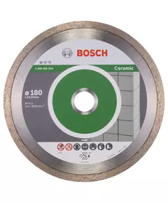 Алмазный отрезной круг 180 x 22,23 мм для резки керамической плитки Standard for Ceramic BOSCH (2608602204), фото  | SNABZHENIE.com.ua