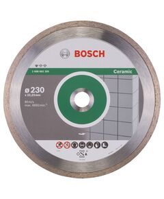 Алмазный круг 230 мм для резки керамической плитки BOSCH, фото  | SNABZHENIE.com.ua