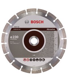Алмазный отрезной круг BOSCH 230x22,23 мм для абразивных материалов, фото  | SNABZHENIE.com.ua
