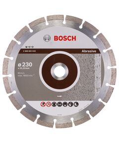 Алмазный отрезной круг BOSCH 230x22,23 мм для абразивных материалов, фото  | SNABZHENIE.com.ua