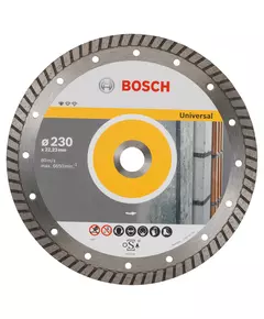 Алмазный отрезной круг 230 x 22,23 мм для любых стройматериалов Standard for Universal Turbo BOSCH (2608602397), фото  | SNABZHENIE.com.ua