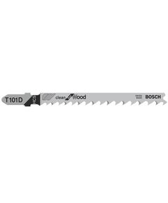 Пильное полотно T 101 D Clean for Wood для лобзика 100 шт, BOSCH, фото  | SNABZHENIE.com.ua