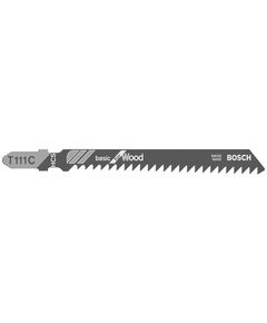 Пильное полотно T 111 C Basic for Wood для лобзика BOSCH, 100 шт., фото  | SNABZHENIE.com.ua