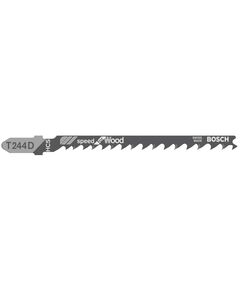 Пильне полотно T 244 D Speed for Wood для лобзика BOSCH, 5 шт., фото  | SNABZHENIE.com.ua