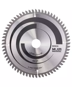 Пильний диск 230 x 30 мм, Z 64 по алюмінію Multi Material BOSCH (2608640513), фото  | SNABZHENIE.com.ua